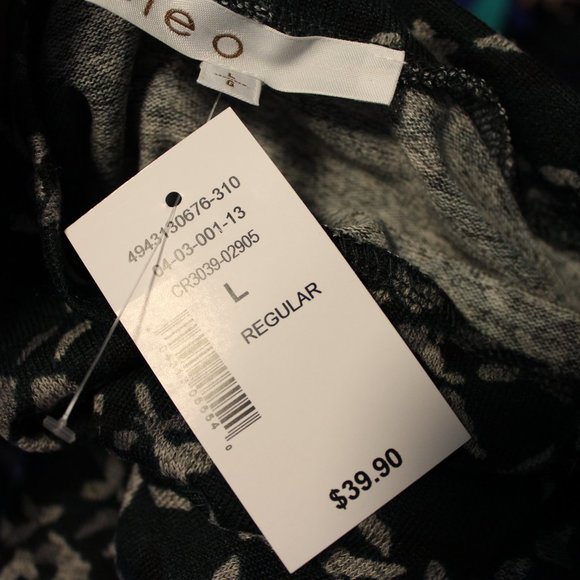 🍂 NWT Cleo Mock Neck Sleeveless Top | Size L - Picture 7 of 8